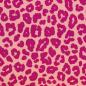 Preview: Baumwolle Leoni Animalprint  Rosa/Pink by Swafing